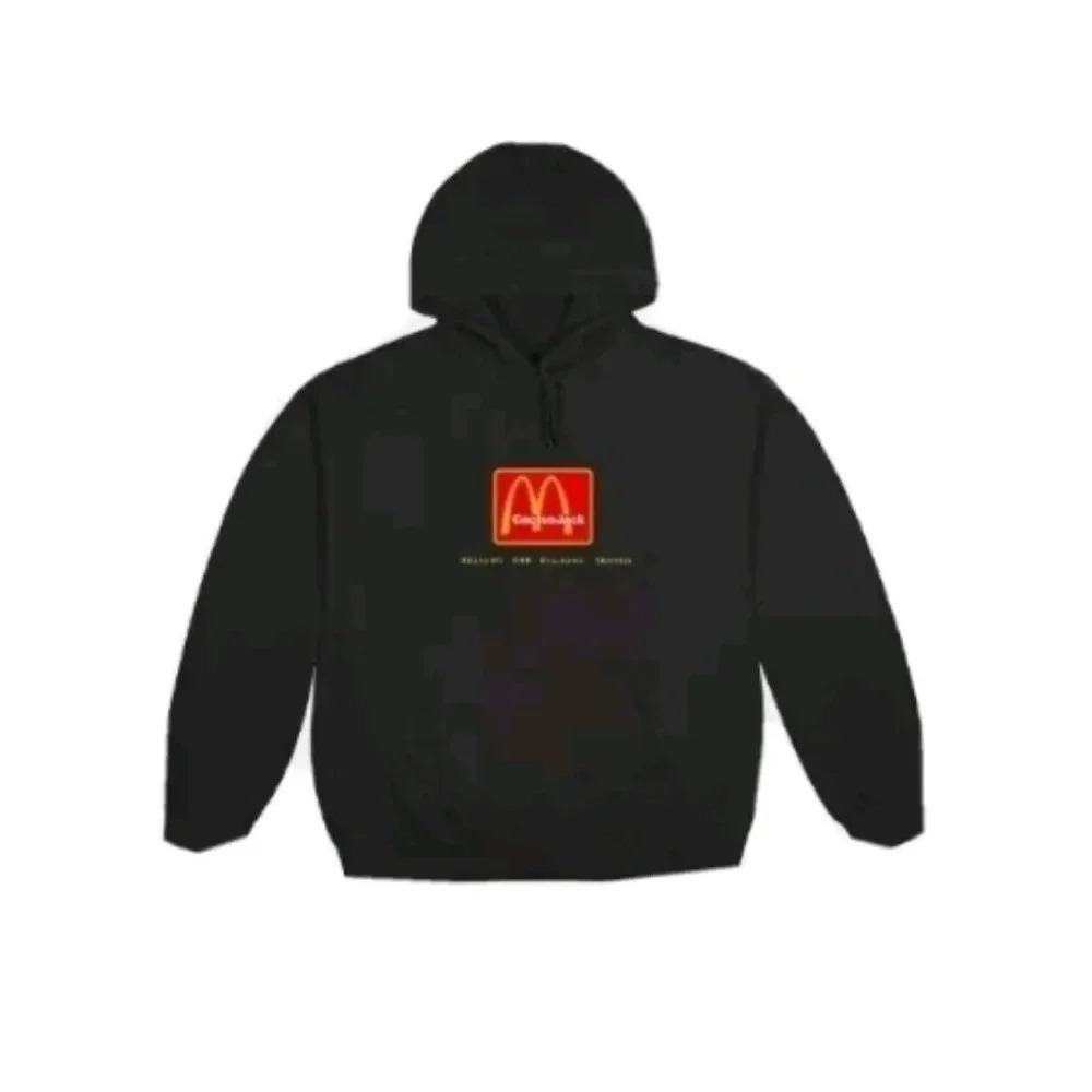 Travis Scott x McDonald's Cactus Jack Billions Served Hoodie Black Size XL